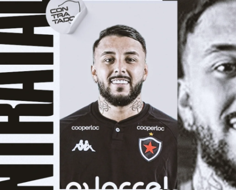 João Diogo é o novo nome no elenco do Botafogo-PB para a Série C! Com passagens por Cruzeiro, Remo e Santa Cruz, o atacante chega com fome de gol e sede de acesso.